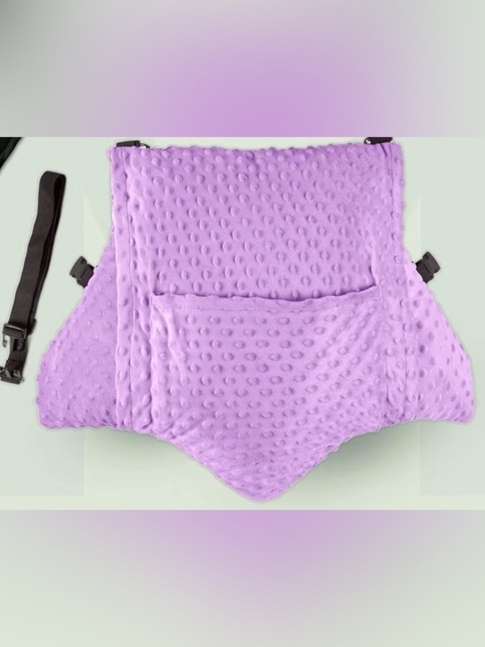 Purple Star Lounger with Straps - Comfort Recovery Pillow
